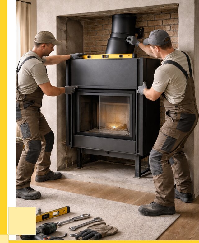 Установка каминных топок в Кунгуре под ключ от 18461 р. | ЭриданКнг