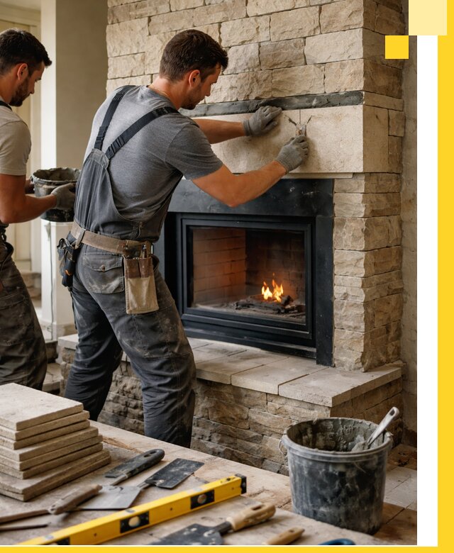 Проектирование и установка открытых каминов в Кунгуре