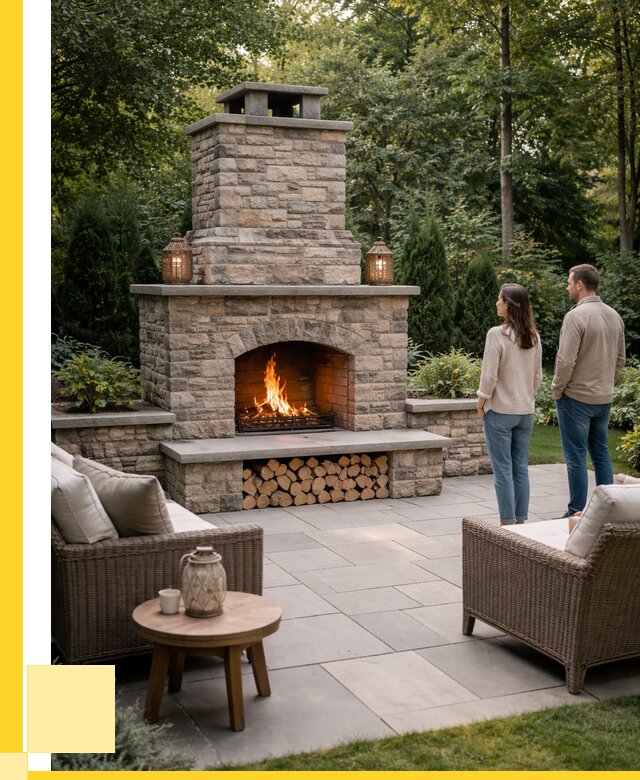 Уличные камины из кирпича в Кунгуре от 153840 р. | ЭриданКнг