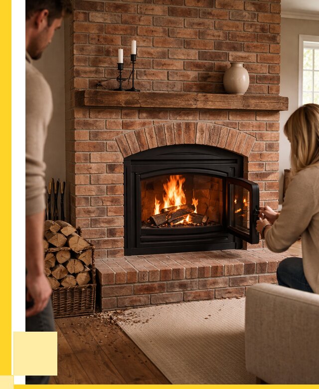 Кирпичные камины под ключ в Кунгуре от 153840 р. | ЭриданКнг