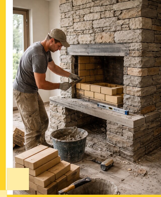 Кладка каминов и камина в Кунгуре от 25640 р. ЭриданКнг