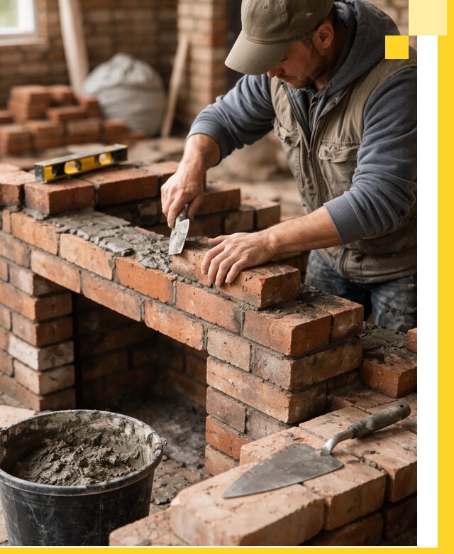 Кладка каминов под ключ в Кунгуре профессиональная отделка и монтаж