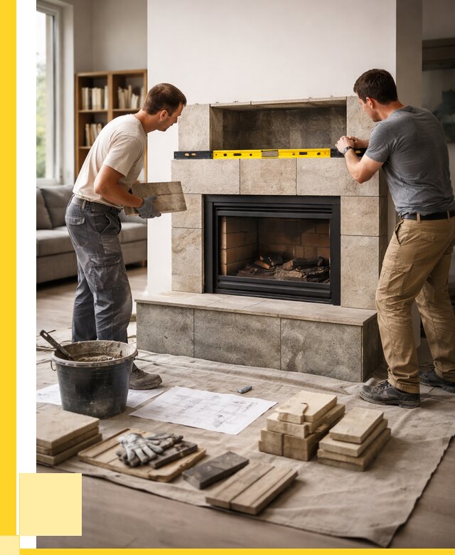 Монтаж каминов и установка в Кунгуре от 46152 р. | ЭриданКнг