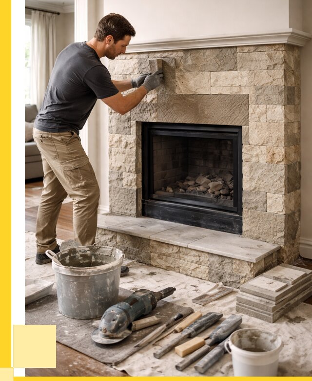 Ремонт каминов и печей в Кунгуре от 15384 р. | ЭриданКнг