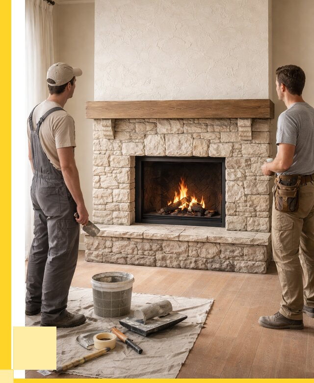 Отделка каминов в Кунгуре от 6666 р. под ключ | ЭриданКнг