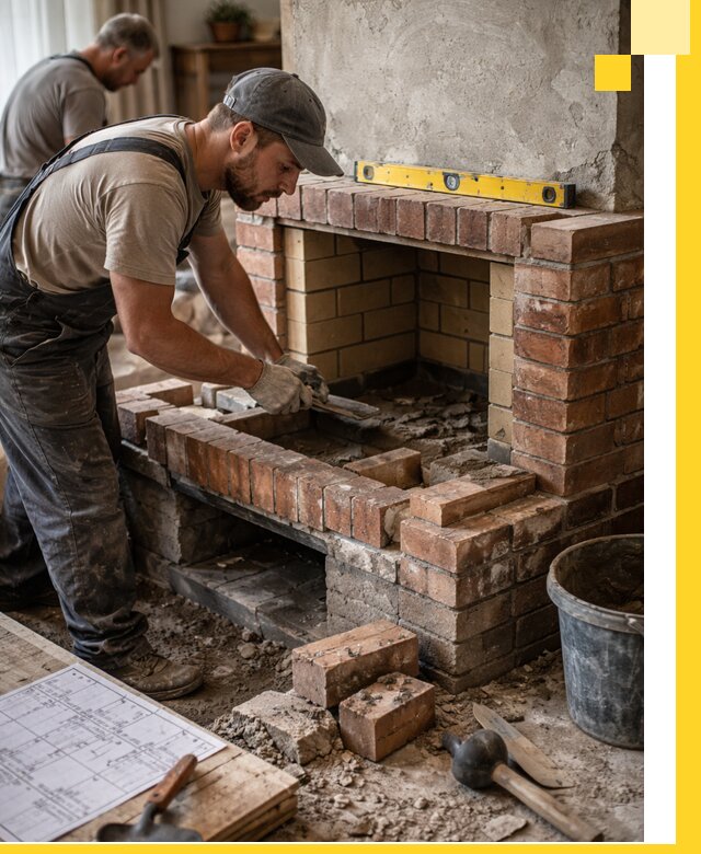 Изготовление и установка каминопечей под ключ в Кунгуре