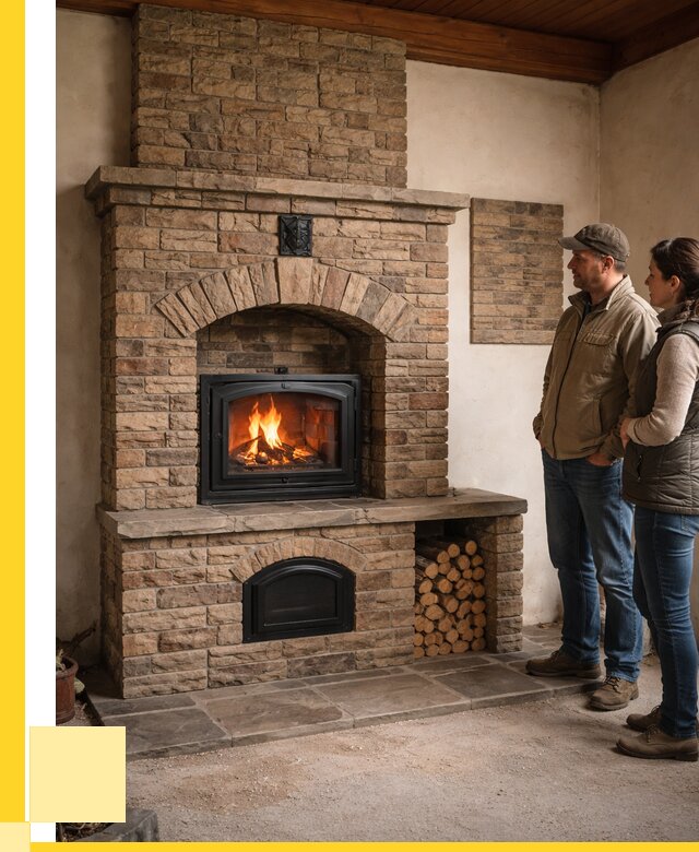 Кирпичная печь под ключ в Кунгуре от 153840 р. | ЭриданКнг