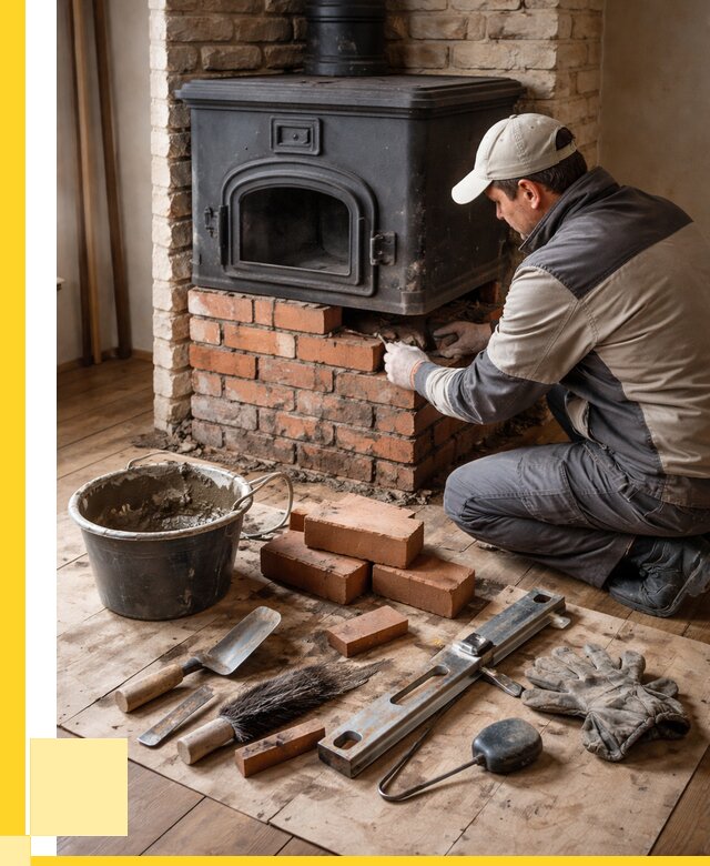 Ремонт печей в Кунгуре от 12307 р., услуги печника ЭриданКнг