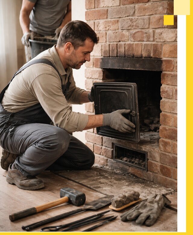 Ремонт печей в Кунгуре с гарантией качества и безопасности