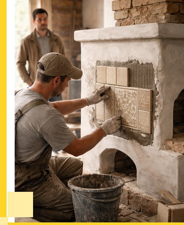 Отделка печей и банных печей в Кунгуре от 35896 р. | ЭриданКнг