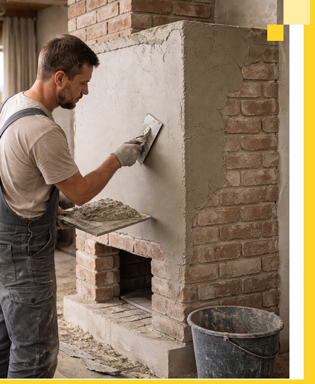 Отделка печей и облицовка каминов в Кунгуре под ключ