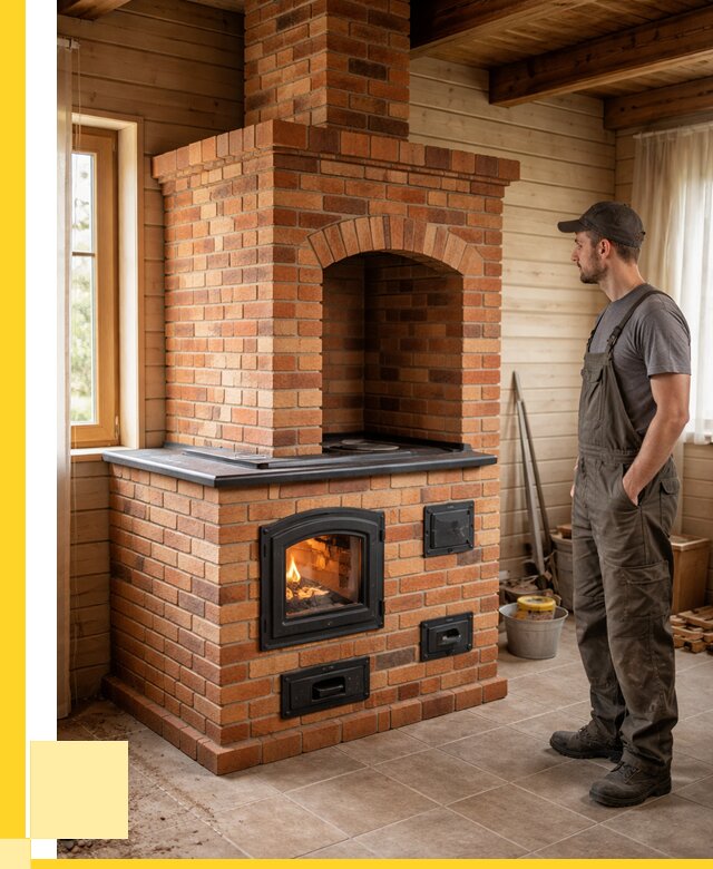 Кирпичные печи в Кунгуре: купить от 153840 р. | ЭриданКнг