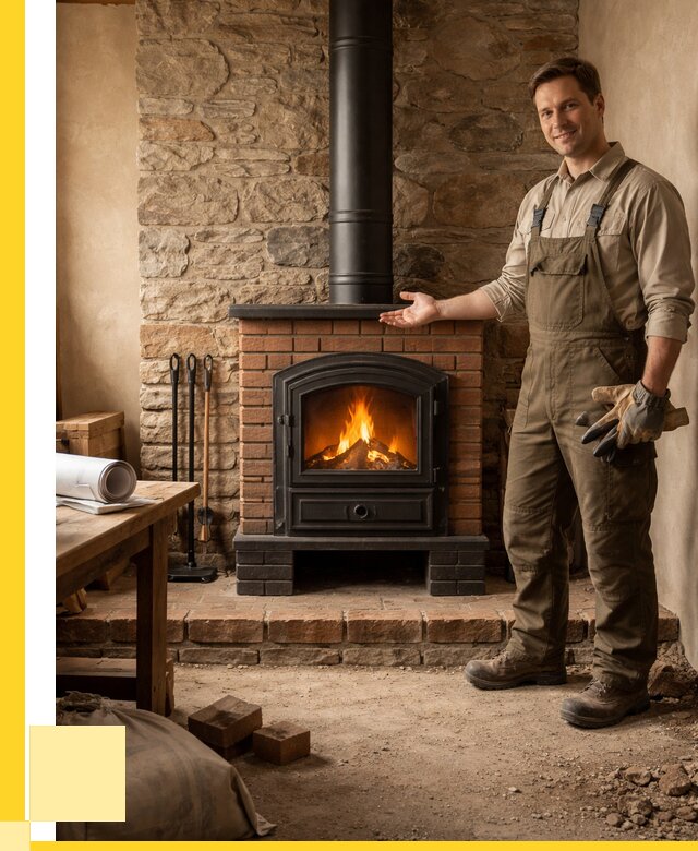 Печи отопительные из кирпича в Кунгуре от 82048 р., ЭриданКнг