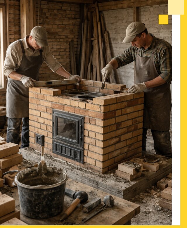 Изготовление и установка варочных печей под ключ в Кунгуре