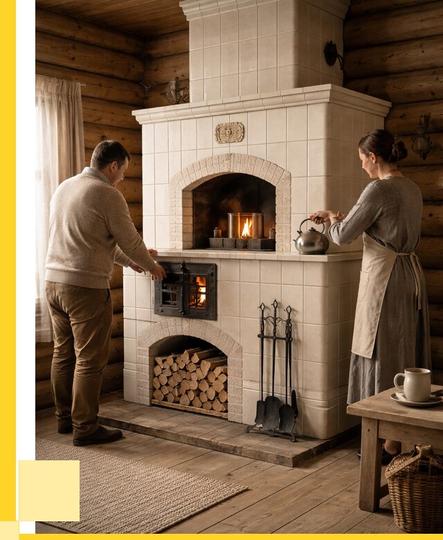 Русские печи в Кунгуре: установка от 153840 р. ЭриданКнг