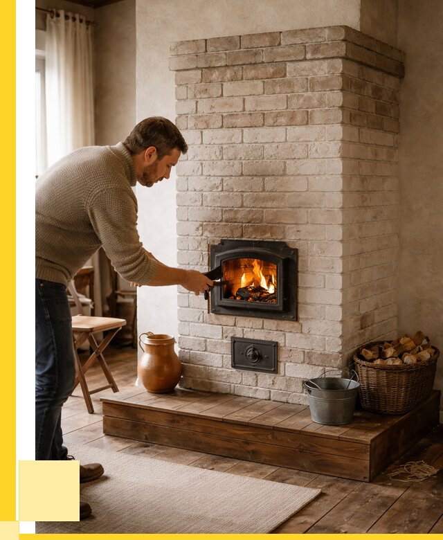 Печь голландка из кирпича в Кунгуре от 87176 р. | ЭриданКнг