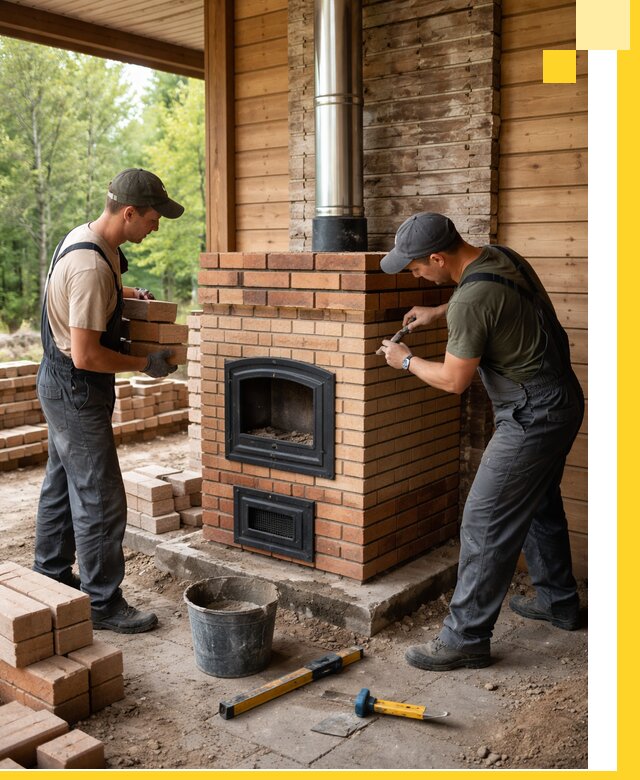 Производство и установка дачных печей под ключ в Кунгуре