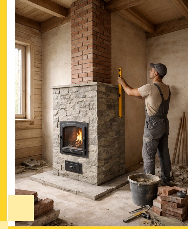 Печи и дымоходы под ключ в Кунгуре от 46152 р., ЭриданКнг