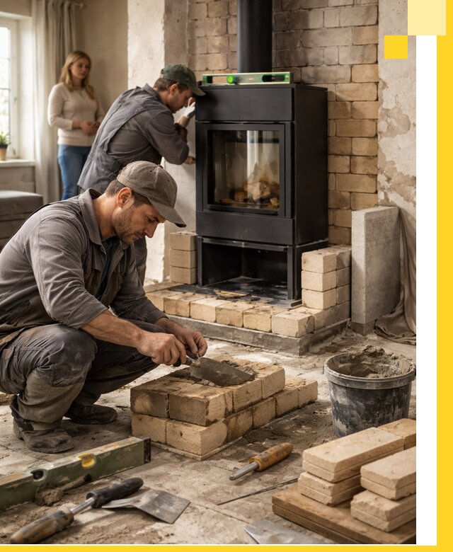 Печи и камины под ключ: проект, установка в Кунгуре