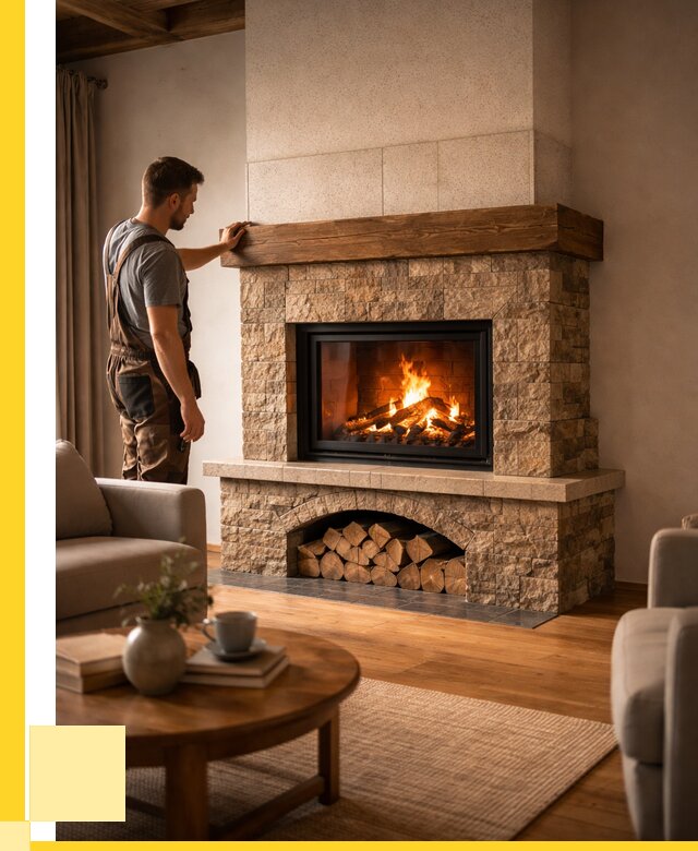 Печи камины для дома под ключ в Кунгуре от 56408 р. | ЭриданКнг