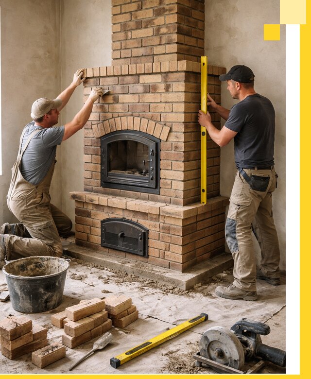 Продажа и установка печей и каминов для дома под ключ в Кунгуре