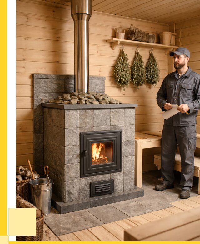 Печи для бани под ключ в Кунгуре от 123072 р. | ЭриданКнг