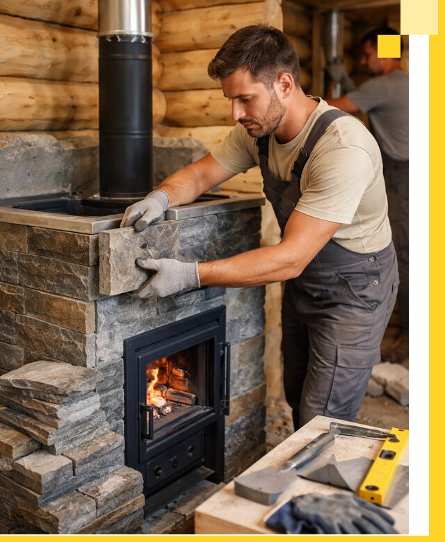 Печи для бани под ключ в Кунгуре: изготовление и монтаж