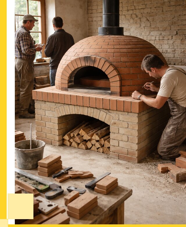 Помпейская печь дровяная для пиццы в Кунгуре | ЭриданКнг от 205120 р.