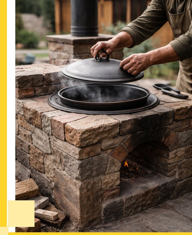 Печи для казана в Кунгуре по цене от 18461 р. | ЭриданКнг