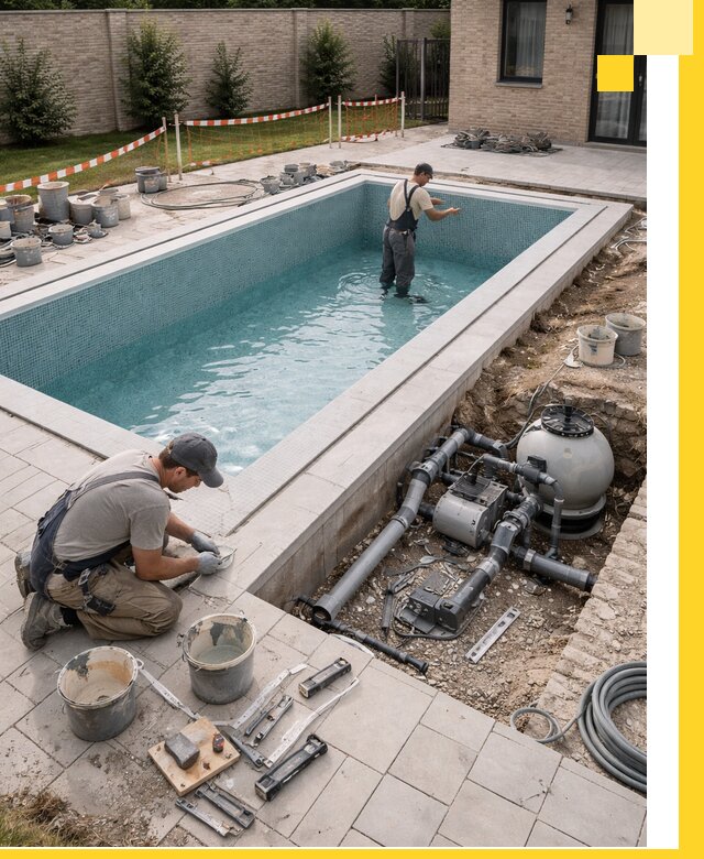 Строительство бассейнов под ключ в Кунгуре: проекты и монтаж