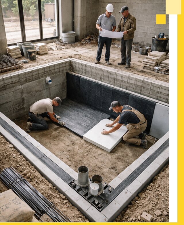 Проекты частных и общественных бассейнов под ключ в Кунгуре