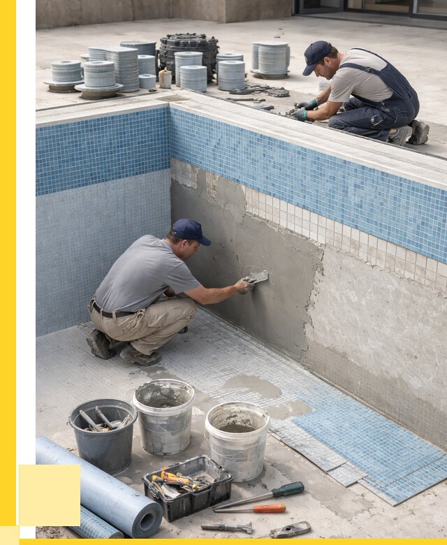 Ремонт и обслуживание бассейнов в Кунгуре от 25640 р. | ЭриданКнг