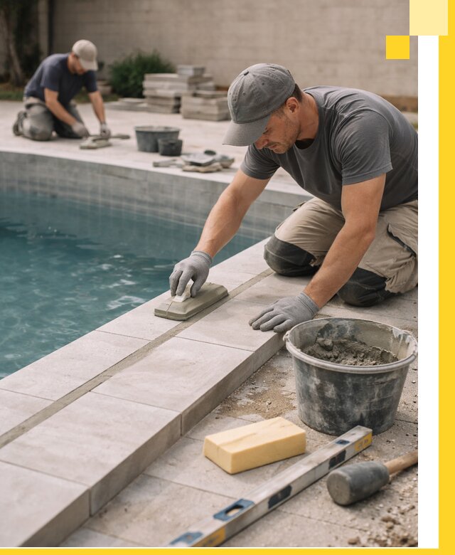 Отделка бассейнов в Кунгуре: декоративная отделка и гидроизоляция