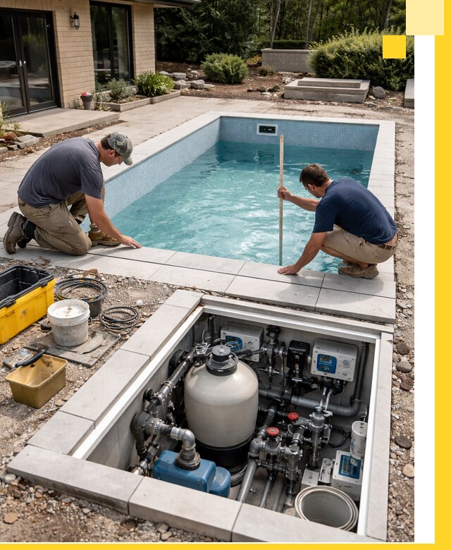 Строительство качественных домашних бассейнов под ключ в Кунгуре