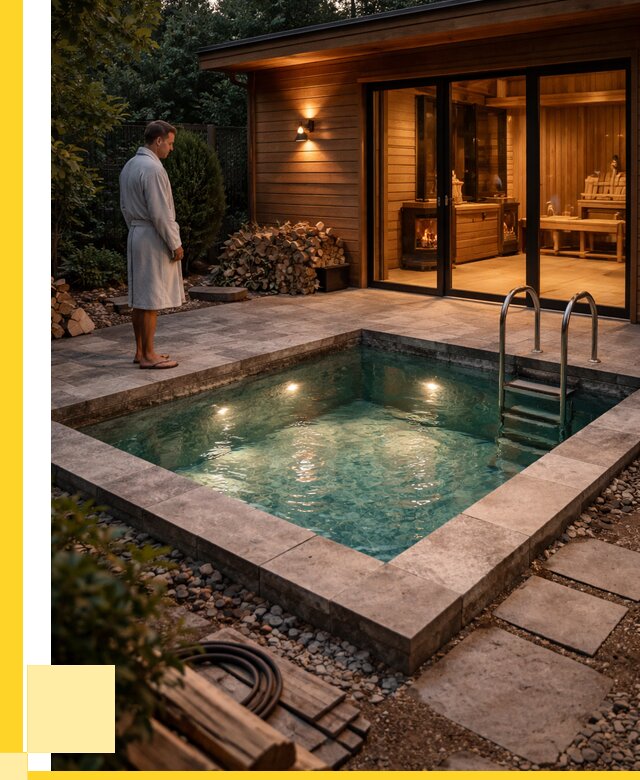 Бани с бассейном под ключ в Кунгуре от 97432 р. | ЭриданКнг