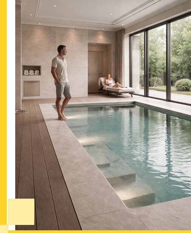 Бассейны в коттедже под ключ в Кунгуре от 1230720 р. | ЭриданКнг