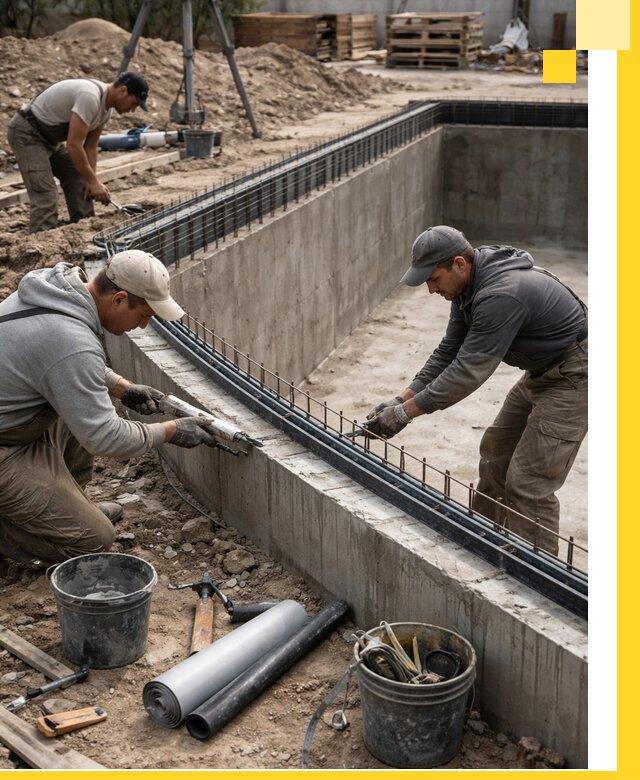 Качественный монтаж чаши бассейна в Кунгуре под ключ с гарантией