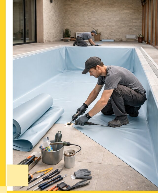 Пленка ПВХ для бассейнов в Кунгуре от 2564 р. | ЭриданКнг