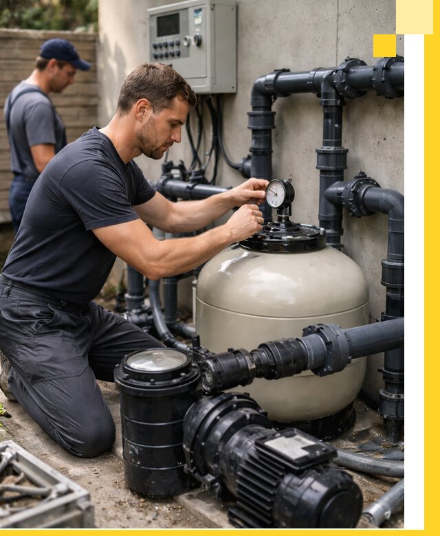 Поставка и монтаж фильтровального оборудования для бассейнов в Кунгуре