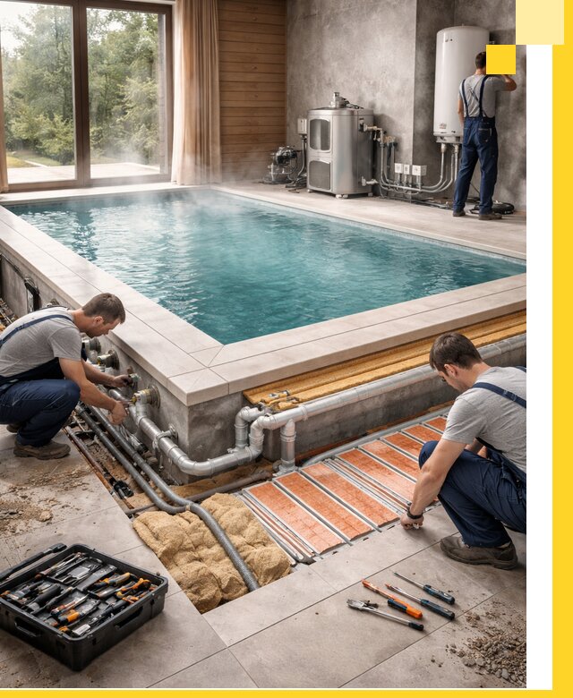 Проектирование и строительство тёплых бассейнов в Кунгуре