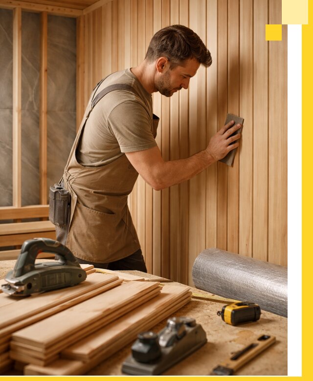 Профессиональная отделка саун и парных под ключ в Кунгуре