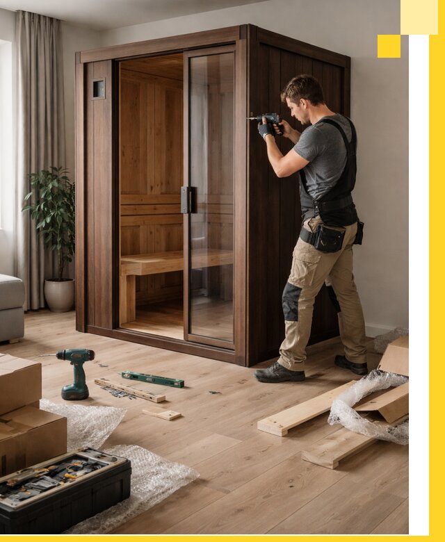 Установка и производство мини саун под ключ в Кунгуре