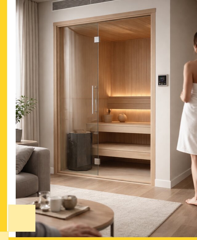 Сауна в квартире под ключ в Кунгуре от 123072 р. ЭриданКнг