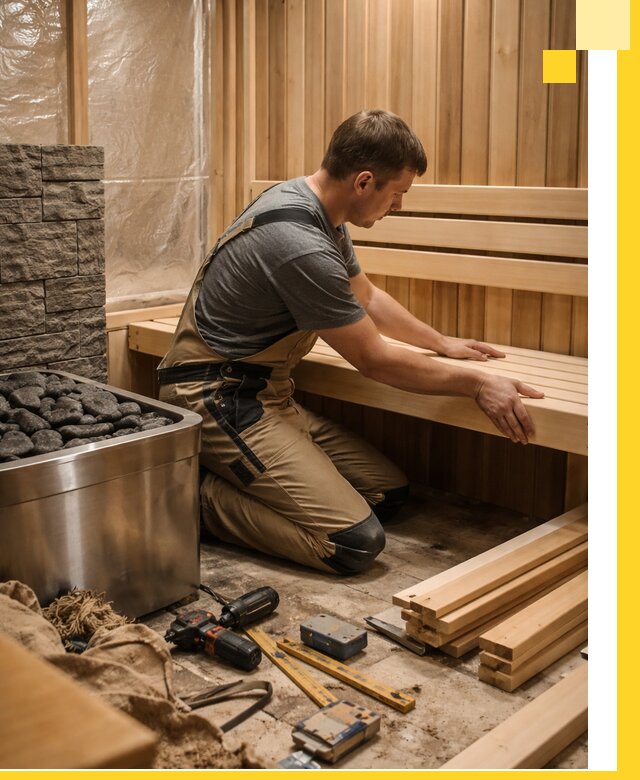 Сауны для дома под ключ с проектированием и монтажом в Кунгуре