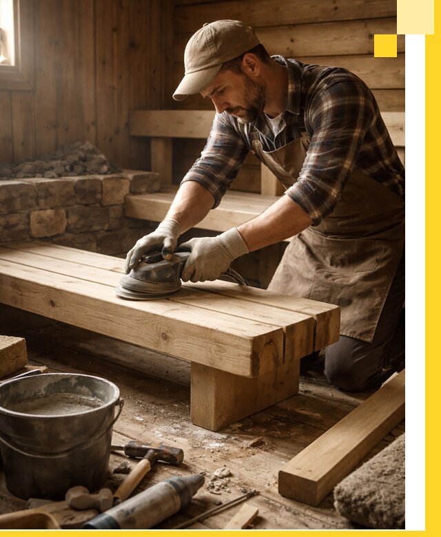 Ремонт бань под ключ в Кунгуре с гарантией качества и сроков