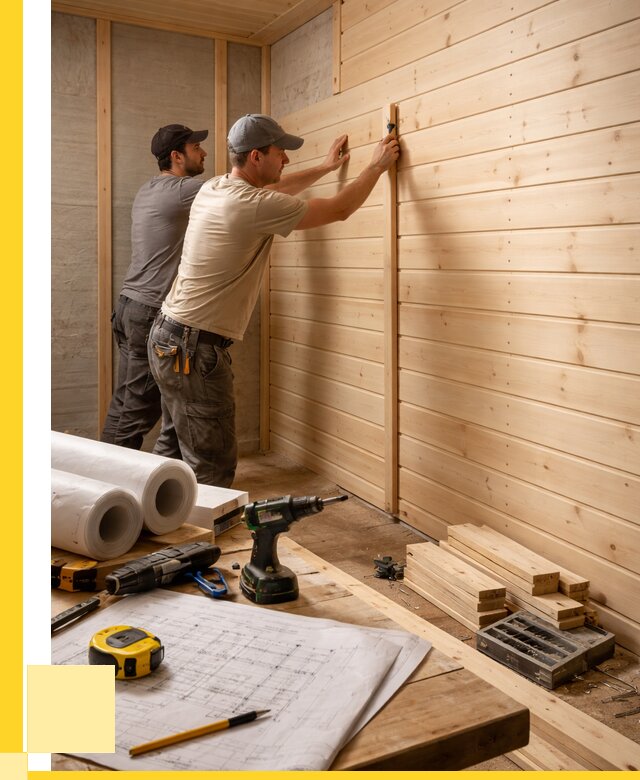 Обшивка бани вагонкой в Кунгуре от 1231 р., ЭриданКнг