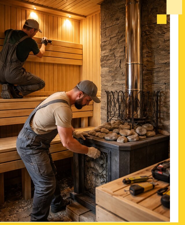 Комплексный дизайн бань, саун и зон отдыха в Кунгуре