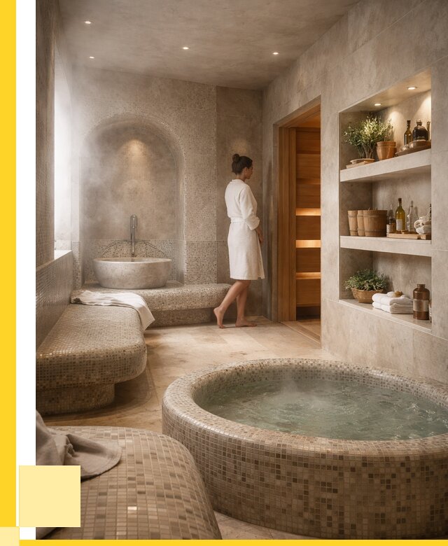 Строительство бани с хамамом в Кунгуре от 769200 р. | ЭриданКнг