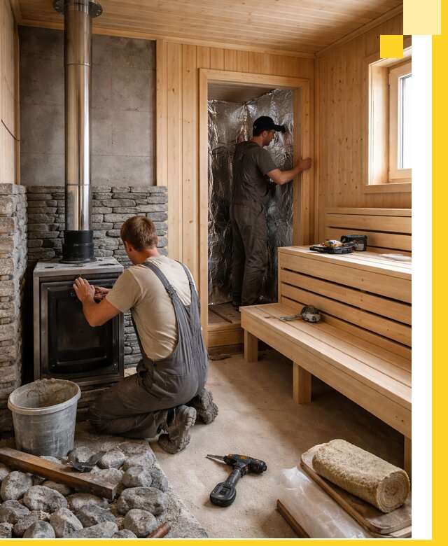 Строительство и изготовление бань под ключ в Кунгуре