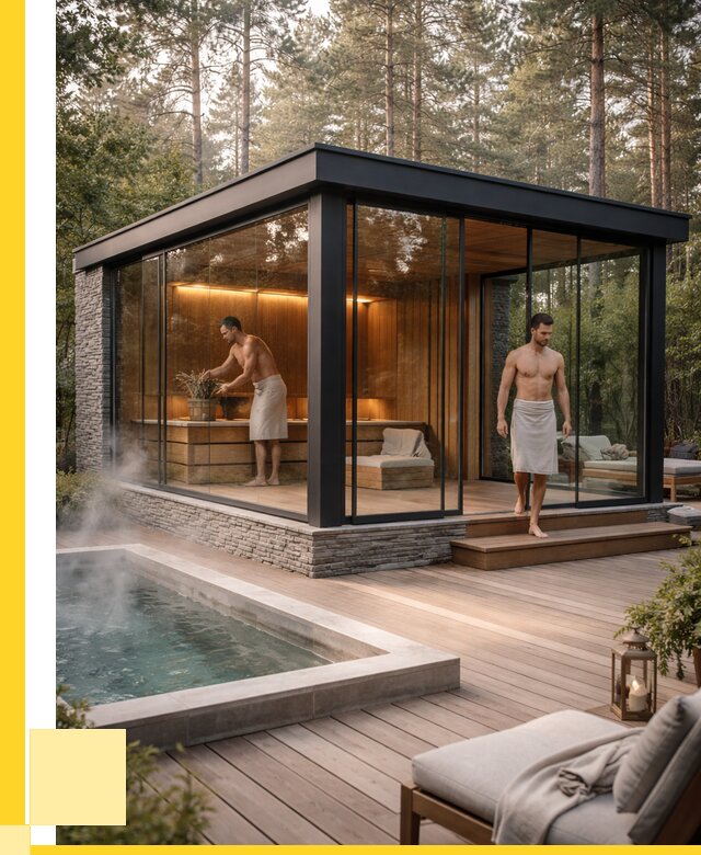 Стеклянные бани и двери в Кунгуре от 461520 р. | ЭриданКнг